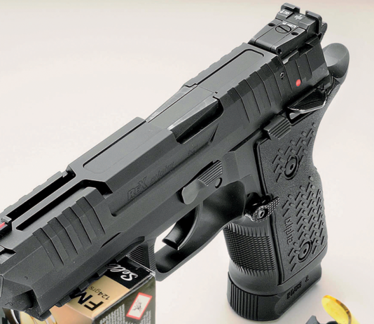 Arex Rex Alpha cal. 9×21, la prova a fuoco Pistola semiautomatica Arex Rex Alpha calibro 9x21