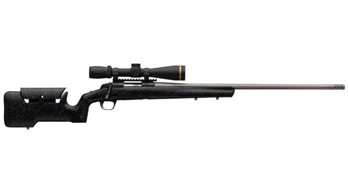 Browning X-Bolt Max Long Range, la carabina per il tiro a lunga distanza