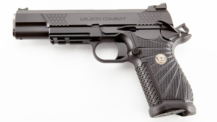 lato sinistro della pistola Wilson Combat EDC X9L