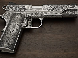 Cabot Oak Custom Le Nouveau, la pistola da collezione firmata Otto Carter pistola da collezione 1911 Cabot Oak Custom Le Nouveau