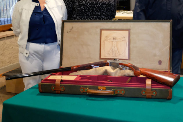 fucili commemorativi beretta dedicati a Leonardo da Vinci