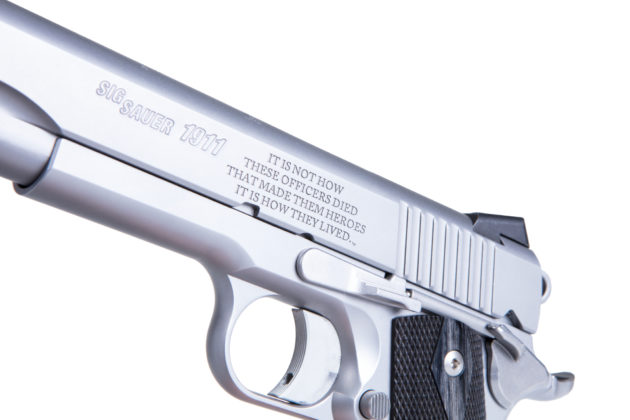 il carrello della sig sauer nleomf 1911 stainless