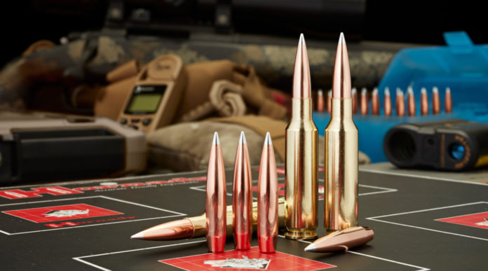 munizioni da gara Hornady A-Tip Match con punta in alluminio