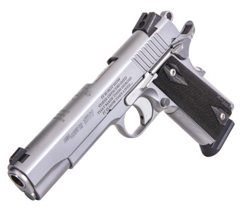 pistola commemorativa sig sauer nleomf 1911 stainless