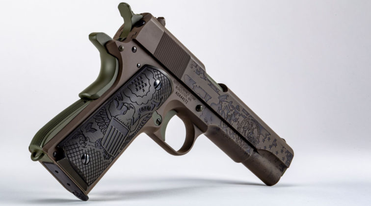 pistola da collezione auto ordnance the general 1911 sbarco in normandia