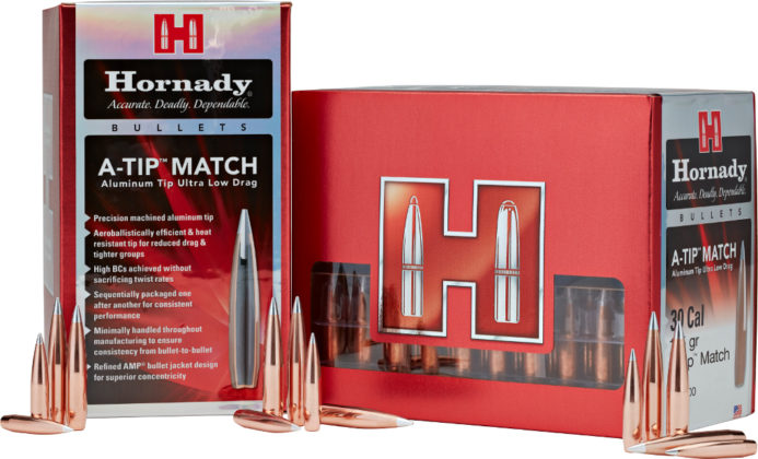scatola delle munizioni Hornady A-Tip Match