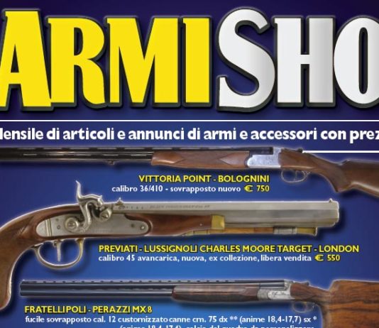 Armi Shop luglio 2019 vi aspetta in edicola! Armi Shop luglio 2019 bis