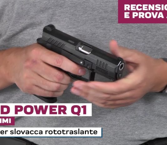 Grand Power Q1 calibro 9×21, la prova a fuoco