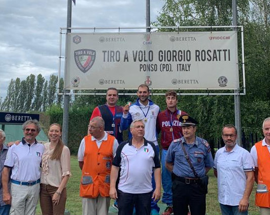Antonino Barillà campione italiano di double trap Antonino Barillà campione italiano di double trap