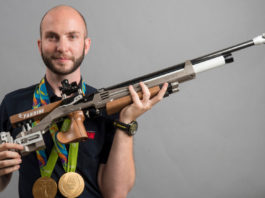 Campriani e la squadra di rifugiati cercano un pass per Tokyo 2020 Campriani e la squadra di rifugiati cercano un pass per Tokyo 2020