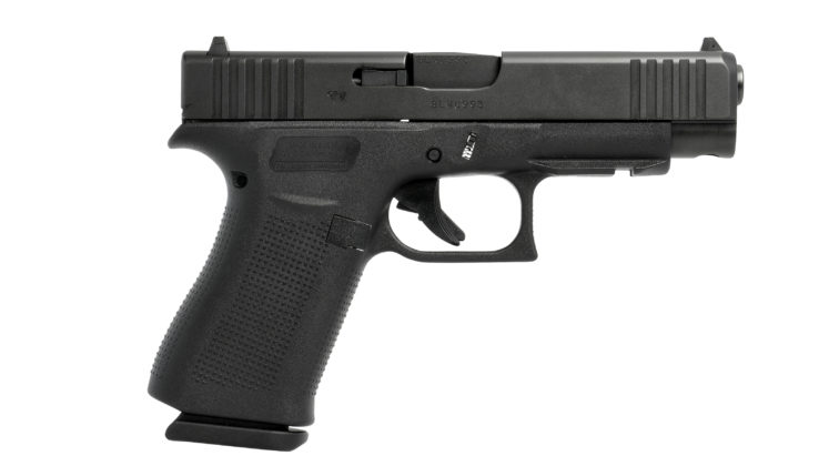 lato destro della pistola glock g48