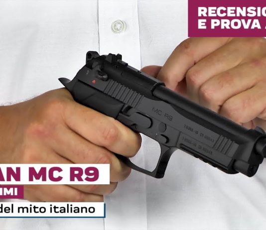 Girsan Mc R9 cal. 9×21, la prova a fuoco