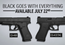 Nuovo abito per le pistole Glock G43X e G48 pistole Glock G43X e G48 versione total black