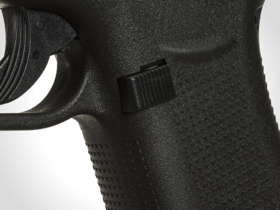 pulsante di sgancio del caricatore delle glock g43x e g48 black