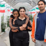 I tre rifugiati protagonisti di Taking Refuge Target Tokyo 2020