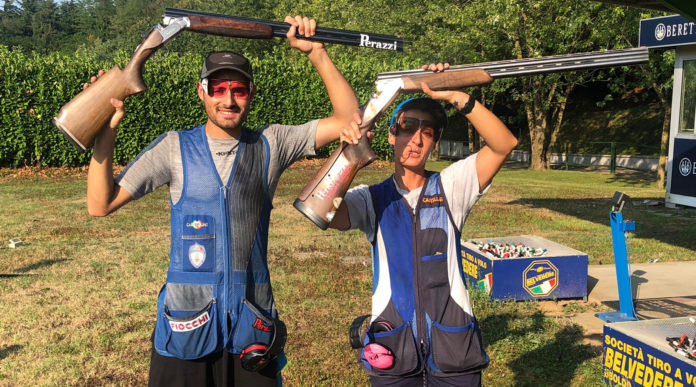 Leonardo Franceschini e Giulia Pintor campioni italiani di trap mixed team 2019