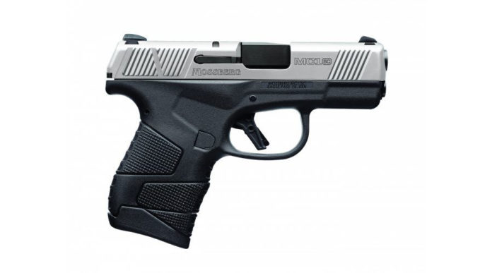 pistola subcompatta bicolore Mossberg MC1sc Stainless Two-Tone