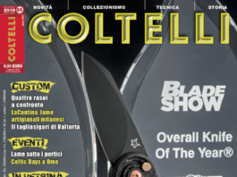 È in edicola il nuovo numero agosto-settembre 2019 di Coltelli! cover Coltelli 95