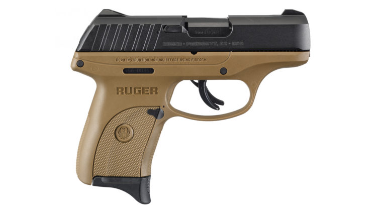 pistola ruger ec9 flat dark earth