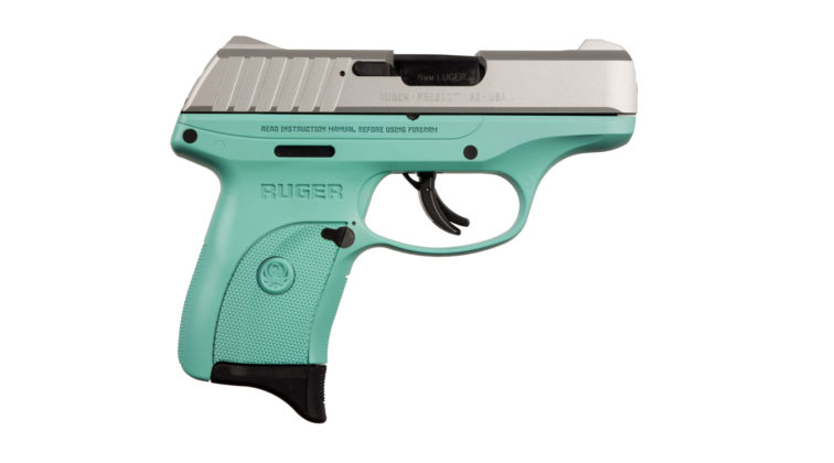 pistola ruger ec9 turquoise