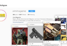 Armi Magazine su Instagram: numeri di successo per la prima candelina pagina di Armi Magazine su Instagram