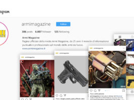 Armi Magazine su Instagram: numeri di successo per la prima candelina pagina di Armi Magazine su Instagram