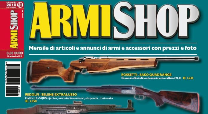 Armi Shop ottobre 2019