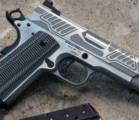 EB Zev Orion Industrial Stainless, nuova configurazione per la pistola 9 mm pistola 9 mm Ed Brown EB Zev Orion Industrial Stainless