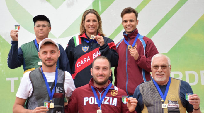 classifiche del campionato italiano di tiro a volo: il podio