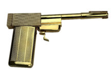 La pistola d’oro di Francisco Scaramanga prodotta in 500 repliche numerate La pistola d'oro di Francisco Scaramanga prodotta in 500 repliche numerate