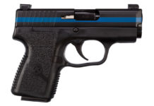 Otto pistole Kahr donate all’Nra una delle pistole Kahr Thin Blue Line PM9 donate all'Nra