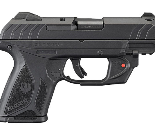 Ruger Security-9 Compact, la pistola compatta ora ha il laser di serie pistola compatta Ruger Security-9 Compact con laser rosso Viridian E-Series
