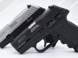 Sccy Cpx-4, la nuova pistola compatta .380 Auto pistola compatta sccy cpx-4 in due differenti modelli, con carrello in acciaio o finitura nera