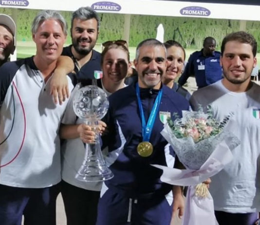 Coppa del Mondo di tiro a volo: due azzurri sul tetto del pianeta Coppa del Mondo di tiro a volo: Luigi Lodde con la Coppa di Cristallo