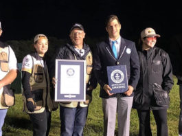 Nuovo record nel tiro a volo: Miller entra nel Guinness dei primati Nuovo record nel tiro a volo, Miller entra nel Guinness dei primati