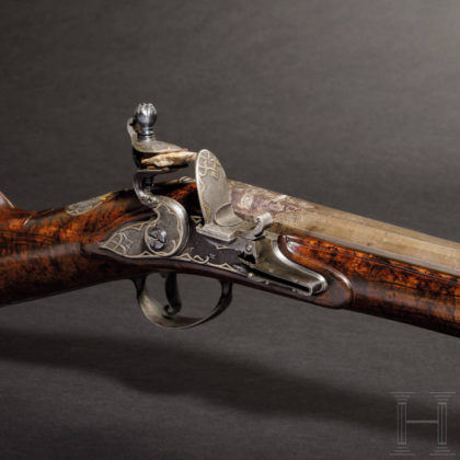 fucile ad acciarino proveniente dall’armeria di Federico I di Prussia - asta di Hermann Historica