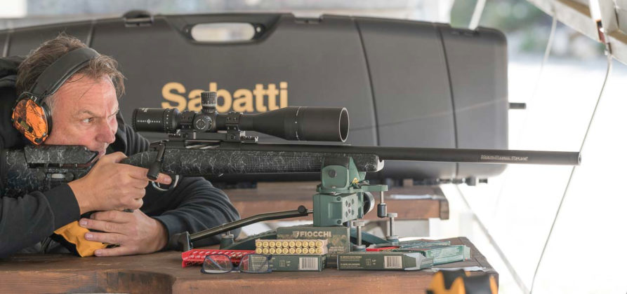 test della carabina bolt action sabatti tactical evo