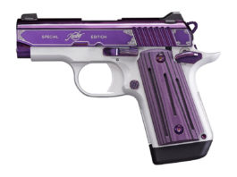 Kimber Micro 9 Amethyst, la pistola microcompatta (quasi) tutta viola Kimber Micro 9 Amethyst, pistola microcompatta viola