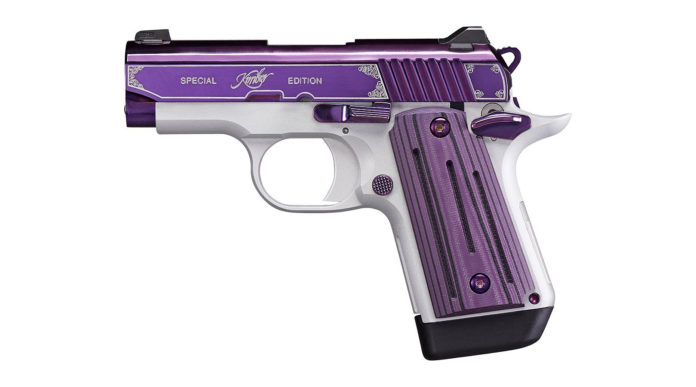 Kimber Micro 9 Amethyst, pistola microcompatta viola