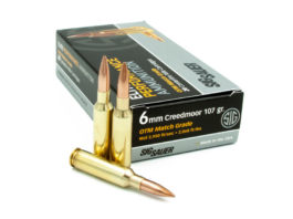 Munizioni da tiro in calibro 6 mm Creedmoor: ecco anche le Sig Sauer Elite Match Munizioni da tiro in calibro 6 mm Creedmoor, ecco anche le Sig Sauer Elite Match