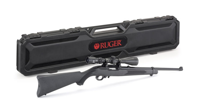 carabina sportiva con ottica: Ruger 10/22 con cannocchiale Viridian Eon 3-9x40