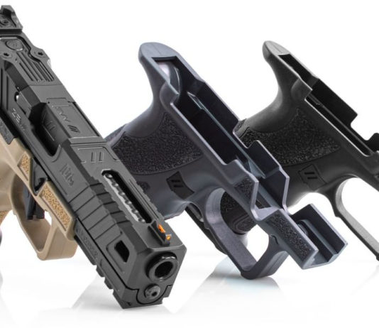 Zev Technologies O.Z-9 Shorty Grip, il kit per una pistola modulare compatta Zev Technologies O.Z-9 Shorty Grip, il kit per una pistola modulare compatta