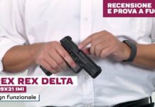 Arex Rex Delta calibro 9×21, la prova a fuoco
