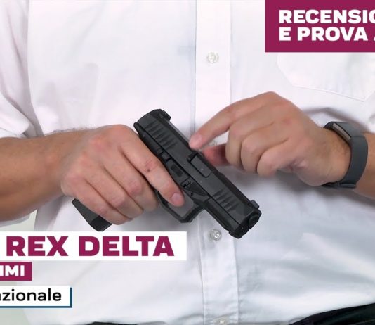 Arex Rex Delta calibro 9×21, la prova a fuoco
