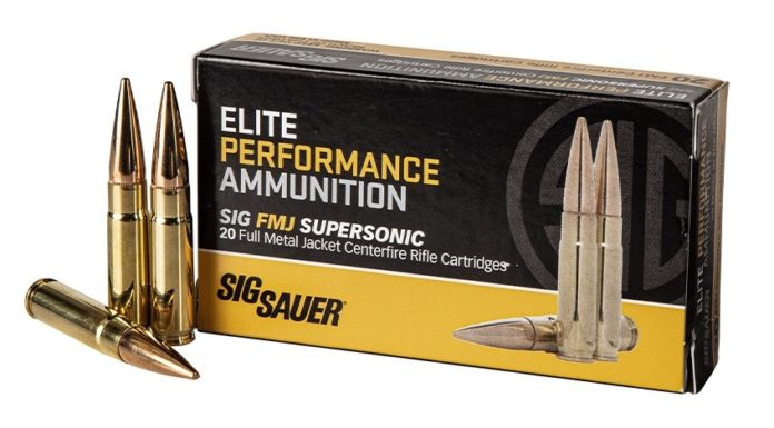 munizioni da allenamento Sig Sauer Elite Performance calibro .300 BLK