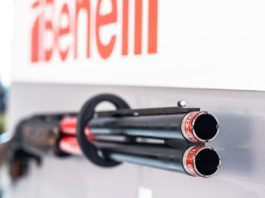 Banco nazionale di prova: le armi bancate nel 2019 Banco nazionale di prova le armi bancate nel 2019: fucile Benelli esposto a una fiera