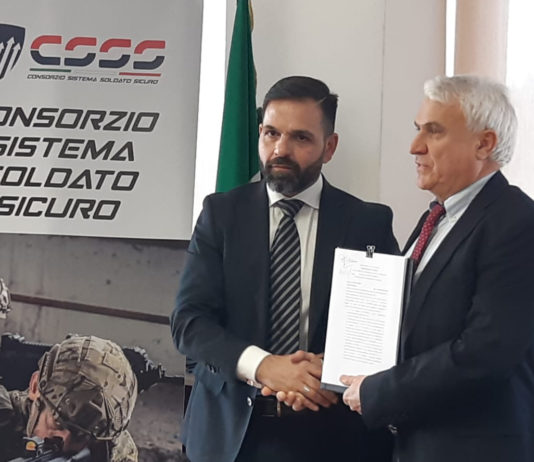 Equipaggiamento per l’esercito: firmato contratto tra Difesa e Beretta-Leonardo Equipaggiamento per l'esercito: firma del contratto tra consorzio Sistema soldato sicuro e difesa