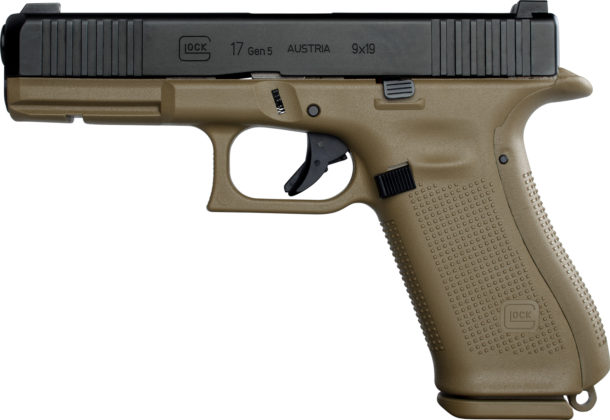 beavertail della pistola glock g17 gen5