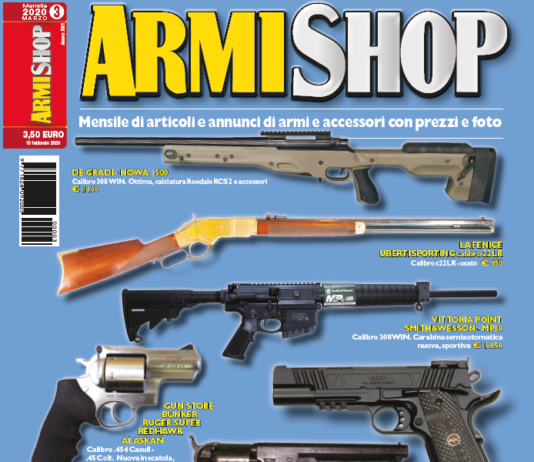 Armi Shop marzo 2020 vi aspetta in edicola!