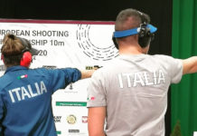 Prima medaglia azzurra agli Europei di tiro 10 metri 2020 Europei di tiro 10 metri 2020: Brunella Aria e Matteo Mastrovalerio conquistano la medaglia d'argento nella pistola ad aria compressa mixed team